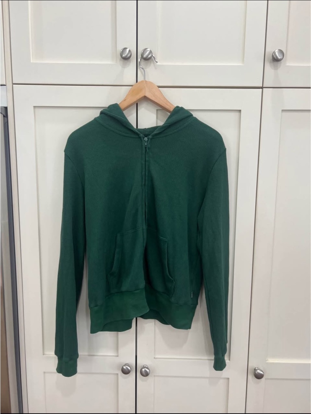 Dark green zip up